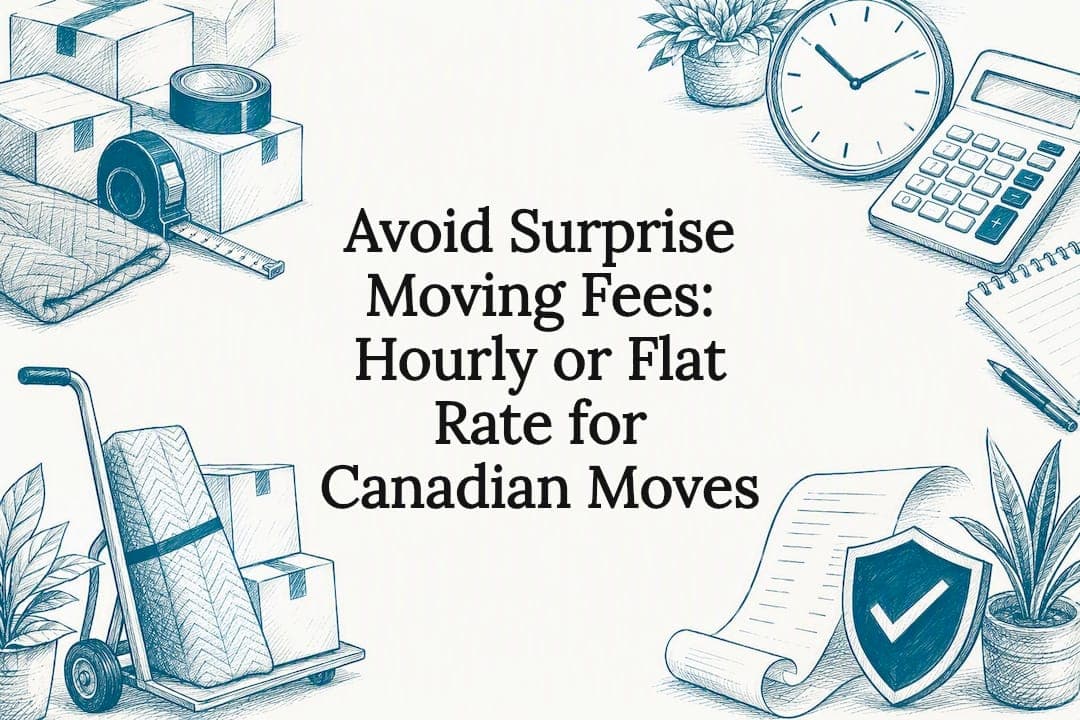 Avoid Surprise Moving Fees: Hourly or Flat Rate for Canadian Moves